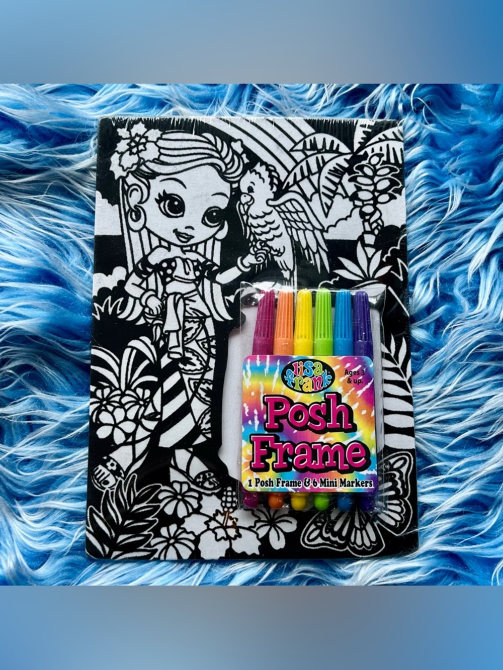 Vintage Y2K 2000s Deadstock Lisa Frank Posh Frame